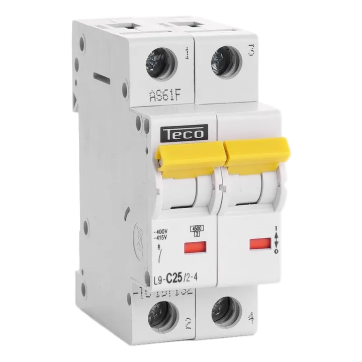 Disjoncteur Teco DIJ 25A bipolaire